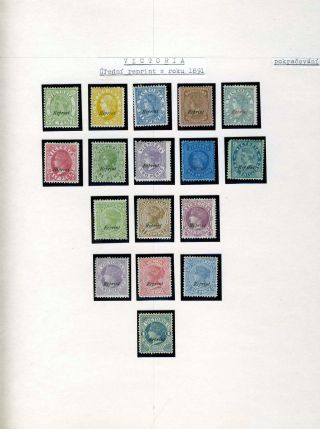 AUSTRALIA 1850-1911 – sheet 102