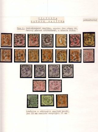 AUSTRALIA 1850-1911 – sheet 104