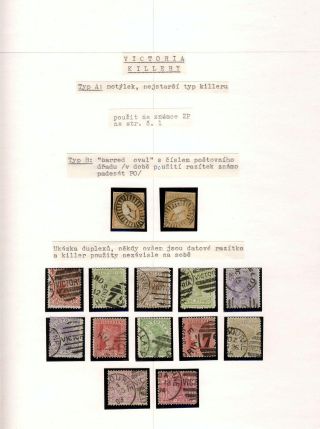 AUSTRALIA 1850-1911 – sheet 107