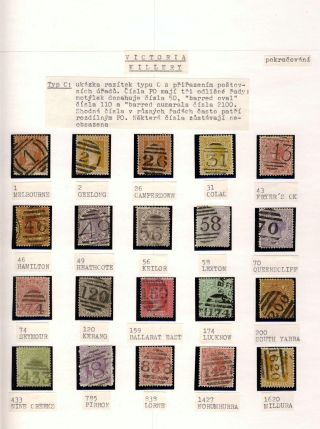 AUSTRALIA 1850-1911 – sheet 109