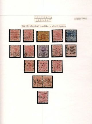 AUSTRALIA 1850-1911 – sheet 112