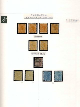 AUSTRÁLIE 1850-1911 – list 127
