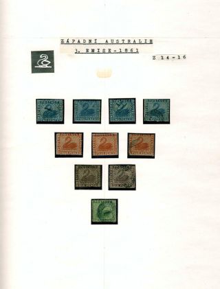 AUSTRALIA 1850-1911 – sheet 158