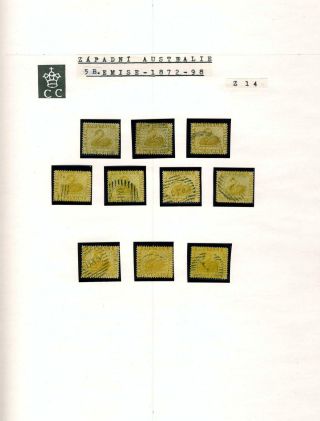 AUSTRALIA 1850-1911 – sheet 162