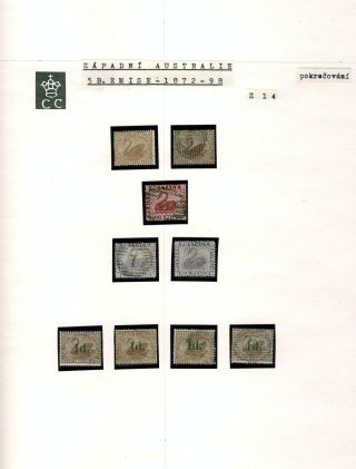 AUSTRALIA 1850-1911 – sheet 163