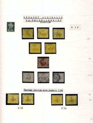 AUSTRALIA 1850-1911 – sheet 164