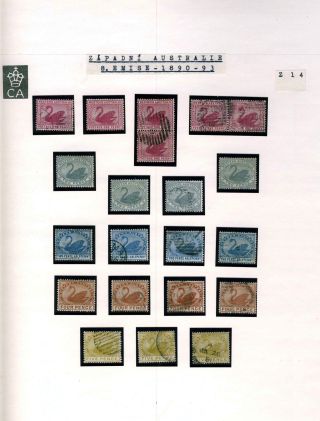 AUSTRALIA 1850-1911 – sheet 167