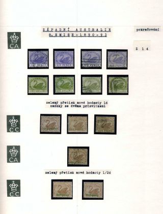 AUSTRALIA 1850-1911 – sheet 168