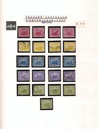 AUSTRALIA 1850-1911 – sheet 169