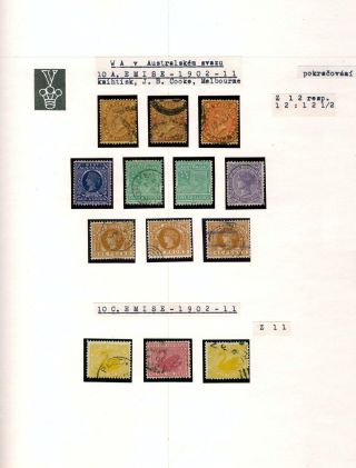 AUSTRALIA 1850-1911 – sheet 171