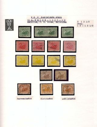 AUSTRALIA 1850-1911 – sheet 172