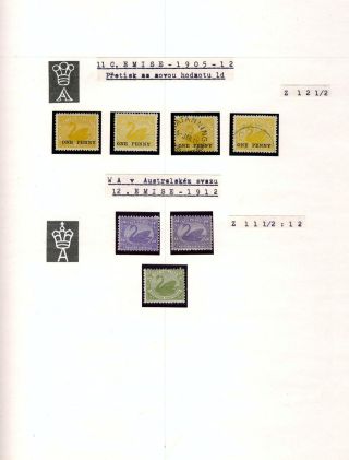 AUSTRALIA 1850-1911 – sheet 174