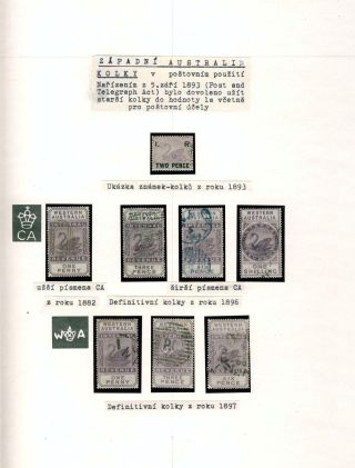AUSTRALIA 1850-1911 – sheet 176