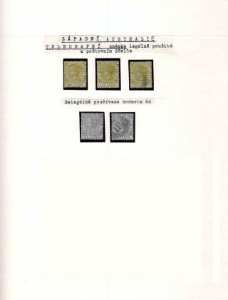 AUSTRALIA 1850-1911 – sheet 177