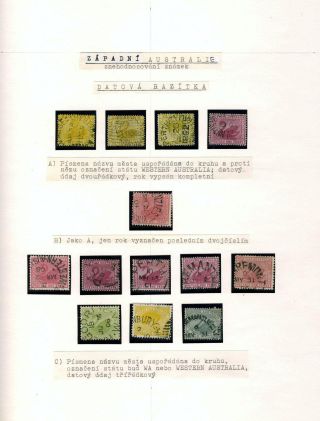AUSTRALIA 1850-1911 – sheet 179