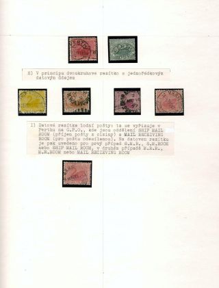 AUSTRALIA 1850-1911 – sheet 182