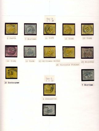 AUSTRALIA 1850-1911 – sheet 185