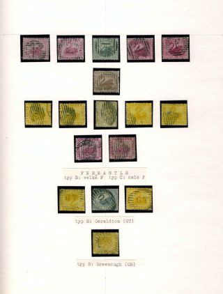 AUSTRALIA 1850-1911 – sheet 190