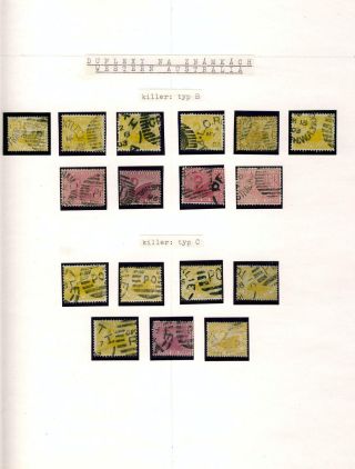 AUSTRALIA 1850-1911 – sheet 192
