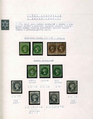 AUSTRALIA 1850-1911 – sheet 199