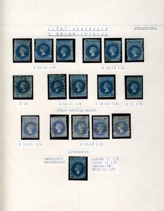 AUSTRALIA 1850-1911 – sheet 203
