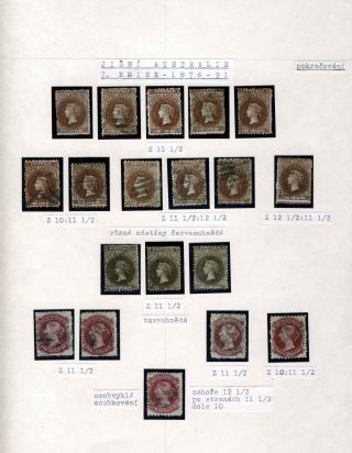 AUSTRALIA 1850-1911 – sheet 204