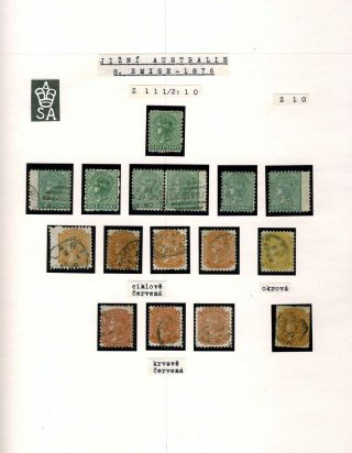 AUSTRALIA 1850-1911 – sheet 205