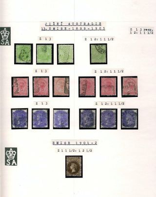 AUSTRALIA 1850-1911 – sheet 211