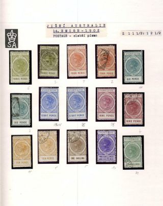 AUSTRALIA 1850-1911 – sheet 212