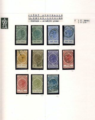 AUSTRALIA 1850-1911 – sheet 213