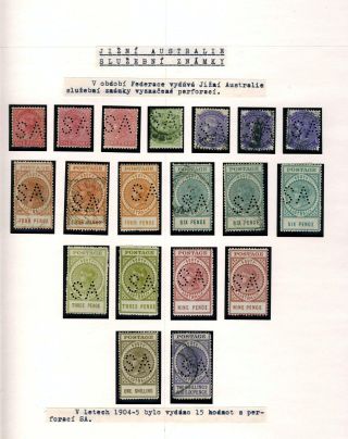 AUSTRALIA 1850-1911 – sheet 218