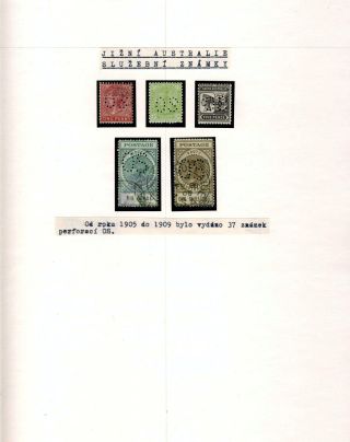 AUSTRALIA 1850-1911 – sheet 219