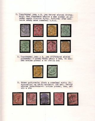 AUSTRALIA 1850-1911 – sheet 221