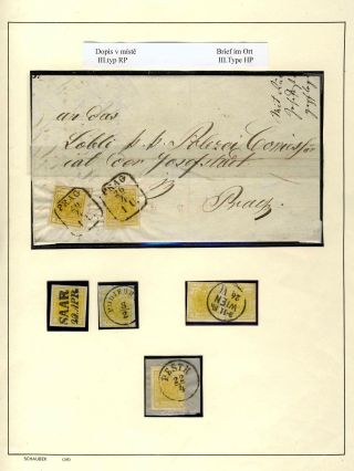 AUSTRIA FROM 1. 6. 1850 to 1883 – sheet 8