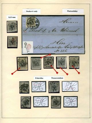 AUSTRIA FROM 1. 6. 1850 to 1883 – sheet 11