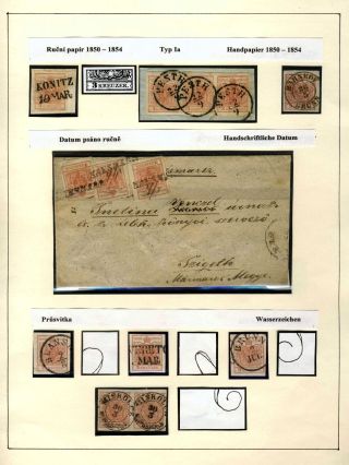 AUSTRIA FROM 1. 6. 1850 to 1883 – sheet 13