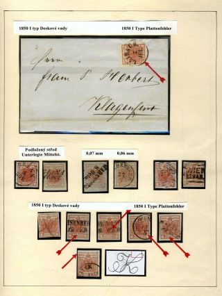 AUSTRIA FROM 1. 6. 1850 to 1883 – sheet 14