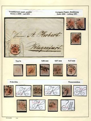 AUSTRIA FROM 1. 6. 1850 to 1883 – sheet 15