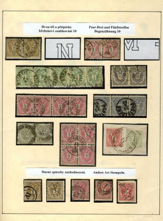 AUSTRIA FROM 1. 6. 1850 to 1883 – sheet 82