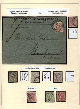 AUSTRIA FROM 1. 6. 1850 to 1883 – sheet 93