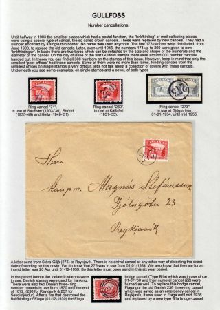 THE "GULLFOSS" POSTAGE STAMPS – sheet 54