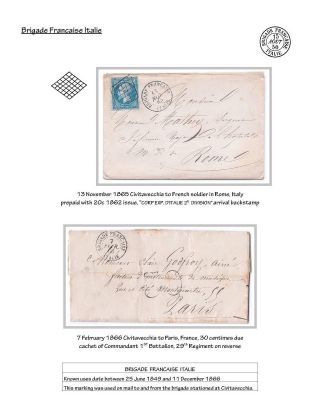 FRENCH MILITARY FORCES IN ROME, 1849-1870 – sheet 4