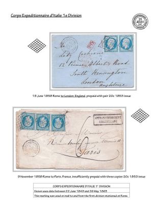 FRENCH MILITARY FORCES IN ROME, 1849-1870 – sheet 10