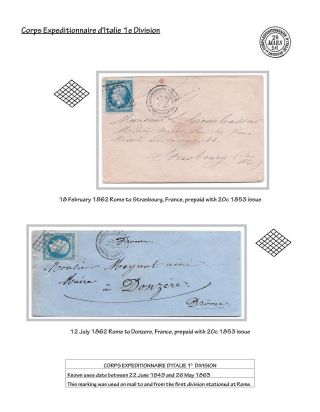 FRENCH MILITARY FORCES IN ROME, 1849-1870 – sheet 11