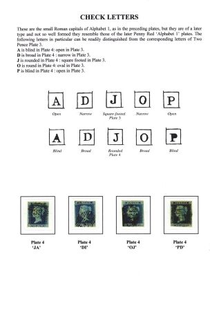 GREAT BRITAIN - TWO PENCE PLATE 3 AND 4 – sheet 10