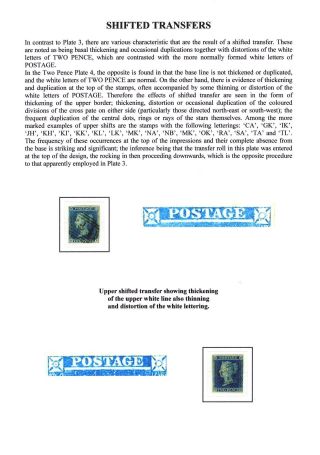 GREAT BRITAIN - TWO PENCE PLATE 3 AND 4 – sheet 12
