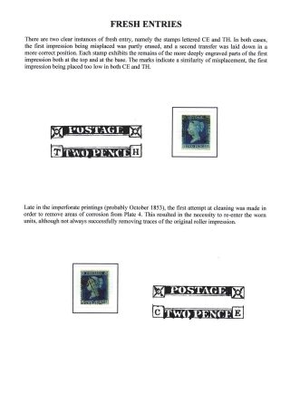GREAT BRITAIN - TWO PENCE PLATE 3 AND 4 – sheet 15