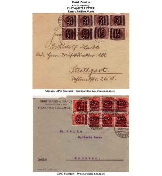 THE HYPERINFLATION EMERGENCY OVERPRINTED PROVISIONAL ISSUES (O.P.D.), SEPTEMBER - DECEMBER 1923 – sheet 16