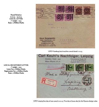 THE HYPERINFLATION EMERGENCY OVERPRINTED PROVISIONAL ISSUES (O.P.D.), SEPTEMBER - DECEMBER 1923 – sheet 29