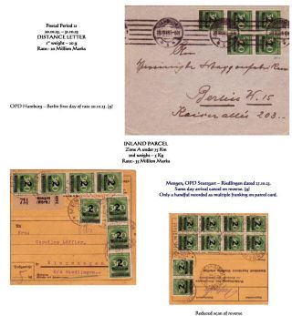 THE HYPERINFLATION EMERGENCY OVERPRINTED PROVISIONAL ISSUES (O.P.D.), SEPTEMBER - DECEMBER 1923 – sheet 37